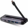 Концентратор Vinga USB-C 3.1 to HDMI+3xUSB3.0+PD100W+USB-C foldable cable (VHYC6FC) - Image 7