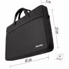 Сумка для ноутбука ColorWay 17.3" Modern Black (CW-LBM173-BK) - Image 5