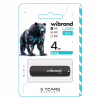 USB флеш накопитель Wibrand 4GB Grizzly Black USB 2.0 (WI2.0/GR4P3B) - Image 2