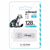 USB флеш накопитель Wibrand 128GB Marten White USB 3.2 Gen 1 (USB 3.0) (WI3.2/MA128P10W) - Image 2