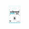 Карта пам'яті Wibrand 64GB mictoSD class 10 UHS-I (WICDXU1/64GB) - Image 2
