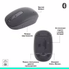 Мышка Logitech M196 Bluetooth Graphite (910-007459) - Image 11