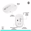 Мишка Logitech M196 Bluetooth Off-White (910-007460) - Image 11