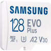 Карта пам'яті Samsung 128GB microSD class 10 UHS-I U3 V30 A2 EVO Plus (MB-MC128SA/EU) - Image 2
