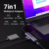 Концентратор Ugreen USB3.1 Type-C to HDMI/USB 3.0x2/RJ45/SD/TF/PD 100W CM512 (60515) - Image 4