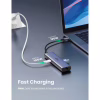 Концентратор Ugreen USB3.1 Type-C to HDMI/USB 3.0x2/RJ45/SD/TF/PD 100W CM512 (60515) - Image 11