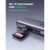 Концентратор Ugreen USB3.1 Type-C to HDMI/USB 3.0x2/RJ45/SD/TF/PD 100W CM512 (60515) - Image 12