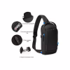 Рюкзак для ноутбука Porto 10" RNC-4043 Black (RNC-4043BK) - Image 4