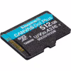 Карта памяти Kingston 512GB microSDXC сlass 10 UHS-I U3 V30 A2 Canvas Go Plus G4 (SDCG4/512GBSP) - Image 2