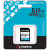 Карта памяти Kingston 512GB SDXC сlass 10 UHS-I U3 V30 Canvas Go Plus G4 (SDG4/512GB) - Image 3