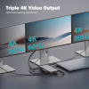 Порт-реплікатор Digitus USB-C > 2xHDMI/DP/2xUSB-A/USB-C/SD/MicroSD/RJ54/DC/Audio (DA-70917) - Image 8