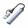 Концентратор ColorWay USB-A/USB-C 4-in-1 USB2.0х2/USB3.0/USB-C2.0 (CW-HUB06) - Image 3
