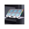 Підставка до ноутбука IceCoorel 10-15.6", 6*80mm 1800 RPM, 2*USB, 366x256x23mm, RGB (A17) - Image 3