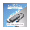 Концентратор Vention USB 3.0 to 4xUSB 3.0 Hub With Power Supply 0.15m black (CHLBB) - Image 3