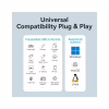 Концентратор Vention USB 3.0 to 4xUSB 3.0 Hub With Power Supply 0.15m black (CHLBB) - Image 11