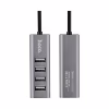 Концентратор HOCO USB 2.0 to 4xUSB Line machine HB1 Tarnish (6957531038139) - Image 3
