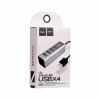 Концентратор HOCO USB 2.0 to 4xUSB Line machine HB1 Tarnish (6957531038139) - Image 4