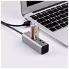 Концентратор HOCO USB 2.0 to 4xUSB Line machine HB1 Tarnish (6957531038139) - Image 5