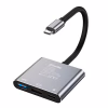 Концентратор ColorWay USB-C 3-in-1 USB 3.0 + HDMI 4K + USB-C PD100W (CW-HUB08) - Image 2