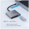 Концентратор ColorWay USB-C 3-in-1 USB 3.0 + HDMI 4K + USB-C PD100W (CW-HUB08) - Image 9