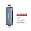 Зчитувач флеш-карт ColorWay USB 2.0/USB-C to CF/SD/MicroSD (CW-CR-01) - Image 4