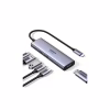 Концентратор Ugreen USB-C to HDMI + 2xUSB 3.2 + 2xUSB-C 3.2 + PD CM511 gray (35999) - Image 2