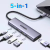 Концентратор Ugreen USB-C to HDMI + 3xUSB 3.0 + PD CM511 gray (15596) - Image 4