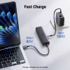 Концентратор Ugreen USB-C to HDMI + 2xUSB 3.2 + USB-C 3.2 + RJ45 + PD CM512 gray (45000) - Image 6