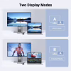 Концентратор Ugreen USB-C to HDMI + 2xUSB 3.2 + USB-C 3.2 + RJ45 + PD CM512 gray (45000) - Image 7