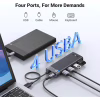 Концентратор Ugreen USB 3.0 to 4xUSB 3.2 Gen1 CM653 black (15548) - Image 3