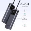 Концентратор Ugreen USB-C to HDMI + 2xUSB 3.2 + 2xUSB-C 3.2 + PD CM888 gray (35998) - Image 3