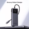 Концентратор Ugreen USB-C to HDMI + 2xUSB 3.2 + 2xUSB-C 3.2 + PD CM888 gray (35998) - Image 4