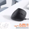 Мышка Meetion BTM008 Wireless/Bluetooth Black (MT-BTM008-A) - Image 4