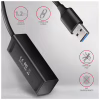 Концентратор AXAGON USB 3.1 to 4xUSB 3.0 1.2m black (HUE-M1AL) - Image 4