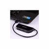 Концентратор AXAGON USB 2.0 to 4xUSB 2.0 0.2m black (HUE-X4B) - Image 4
