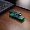 USB флеш накопитель Kingston 128GB DataTraveler Duo USB 3.2 / Type-C Black/Green (DTDEG2/128GB) - Image 10