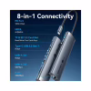 Концентратор Vention USB-C 7-in-1 USB-C PD + USB 3.2 + USB 3.0 + USB 2.0 + RJ45 + SD/TF + HDMI 0.15m (TGUHB) - Image 3