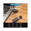Зчитувач флеш-карт Vention USB 3.0 to SD+TF Black Dual Drive Letter (CLGB0) - Image 5