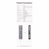 Считыватель флеш-карт Vention USB 3.0 AM/USB-C to SD+TF Gray Dual Drive Letter Aluminum Alloy (CLLH0) - Image 4