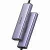 Концентратор Ugreen USB-C 6-in-1 3xUSB 3.0 + HDMI 4K@30Hz + RJ45 1000Mbps + PD silver (15598) - Image 2