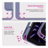 Чохол до планшета Armorstandart Y-Type PEN Xiaomi Redmi Pad 2 Purple (ARM87411) - Image 7