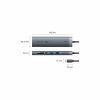 Концентратор Vention USB-C 9-in-1 HDMI 60Hz + 2xUSB 3.0 + RJ45 + SD/TF + 3.5mm + PD 100W (TGVHB) - Image 2