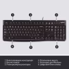Клавіатура Logitech K120 Ukr (920-002643) - Image 6