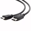 Кабель мультимедійний DisplayPort M to HDMI M 1.8m Cablexpert (CC-DP-HDMI-6) - Image 2