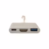 Перехідник USB C-Type - HDMI/USB PowerPlant (KD00AS1306) - Image 2