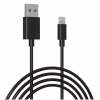 Дата кабель USB 2.0 AM to Lightning 1.0m Cu, 2.1А, Black Grand-X (PL01B) - Image 3