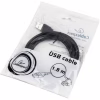 Кабель для принтера USB 2.0 AM/BM 1.8m Cablexpert (CCP-USB2-AMBM90-6) - Image 2