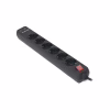 Сетевой фильтр питания REAL-EL REAL-EL RS-6 PROTECT USB, 5m, black (EL122300018) - Image 5