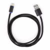 Дата кабель USB 2.0 AM to Lightning 1m LED black Vinga (VCPDCLLED1BK) - Image 3