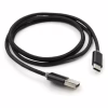 Дата кабель USB 2.0 AM to USB-C 1.0m LED black Vinga (VCPDCTCLED1BK) - Image 2